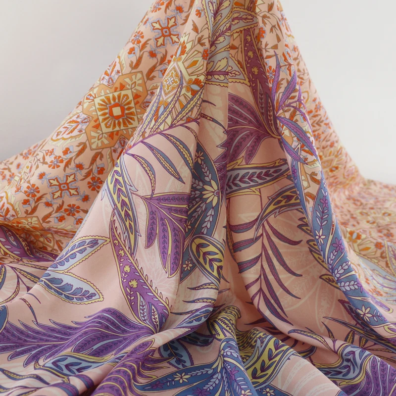 Мягкое платье одежда ткань Винтаж Тенсел хлопок 100 см* 140 см