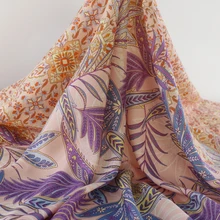 Мягкое платье одежда ткань Винтаж Тенсел хлопок 100 см* 140 см