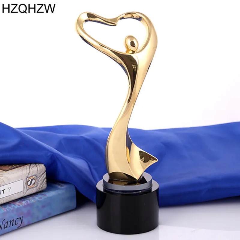 

MTOC0002 Angel Metal Trophy With A Base Engraved Logo Or Words For Customized Grammy Award Match Reward Sport Souvenir