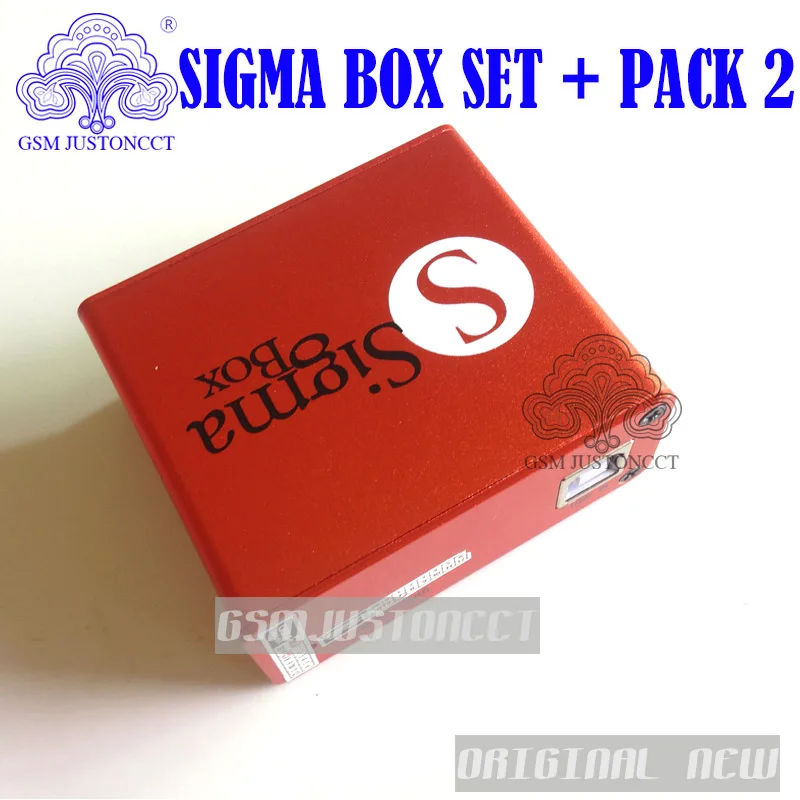 sigam box + pack 2- gsmjustoncct -b
