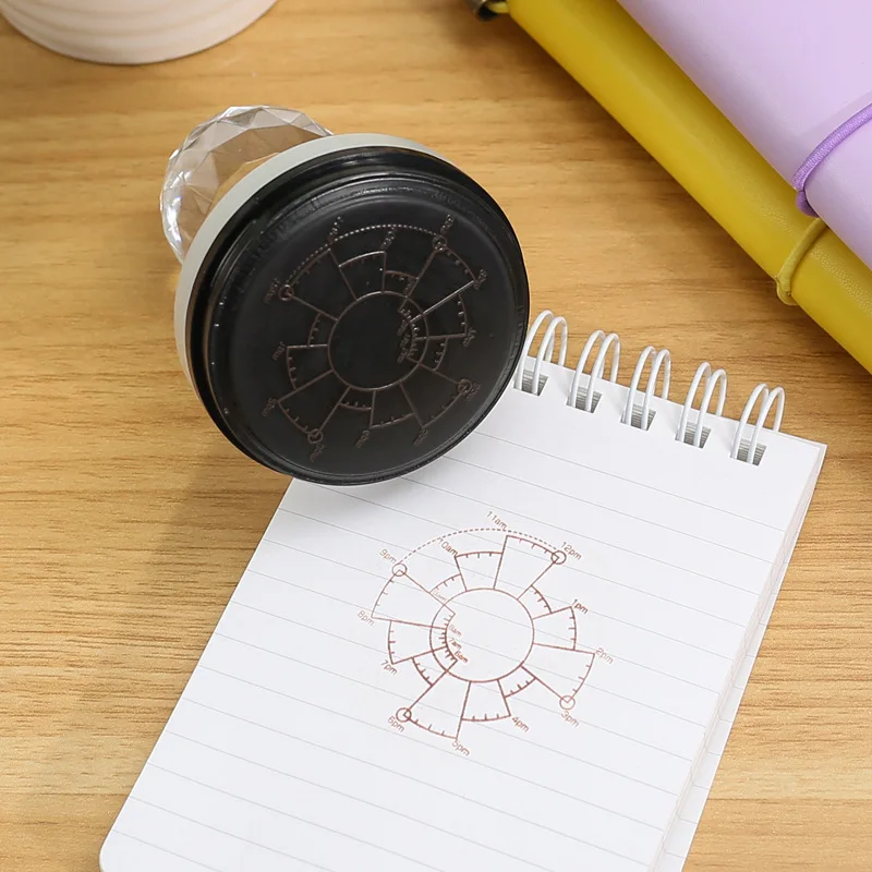 

chronodex, 12 / 24 hours time stamps organizer. filofax personal binder accessories, planner stamps