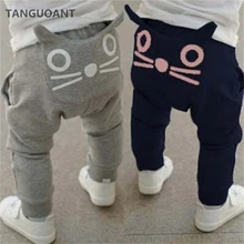 TANGUOANT – pantalon sarouel en coton pour enfant, vêtement de printemps et d'automne pour fille et garçon, offre spéciale