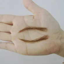 003 hand made human hair false eyebrow / fake eyebrows,permanent eyebrows,tattoos eyebrows