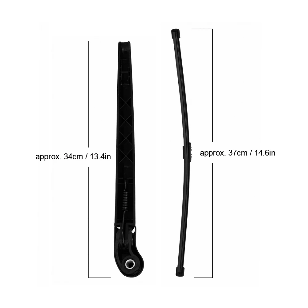 kkmoon Car Rear Window Windshield Wiper Arm & Blade Complete Replacement Set for BMW E70 X5 X5M 2007-NOW LST-BW02 | Автомобили и