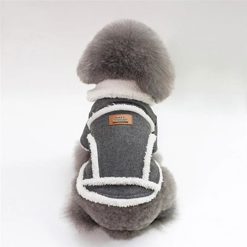 Новая роскошная куртка для собак зимнее пальто для домашних животных Теплый жилет для щенка собачка маленькая собачка Тедди Йоркширский терьер(s-xxl