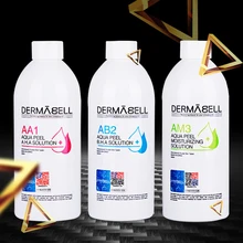 Aqua peeling solution 400ml per bottle DERMABELL aqua facial serum hydra facial serum for normal skin