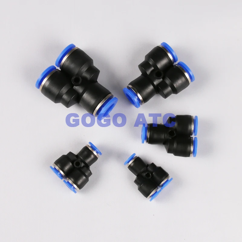 GOGO PY 4 мм 6 8 трубчатый пневматический Тройник|tee fitting|6mm tube fittingstube fitting |