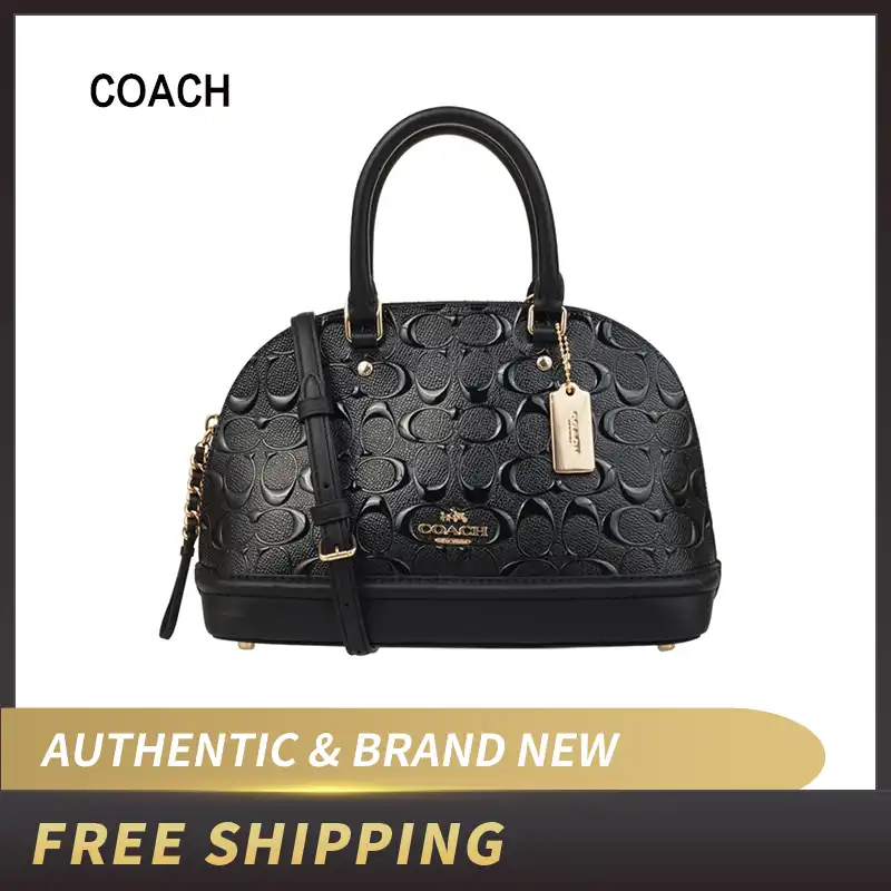 coach patent leather satchel