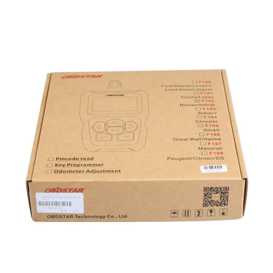 OBDSTAR F102 для Nissan/Infiniti автоматический считыватель штырьковых кодов с