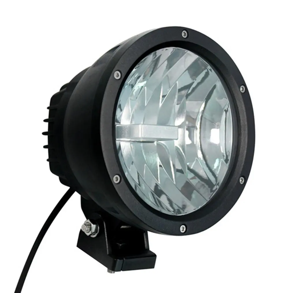 2pcs 50W 7inch 7 6200Lm Led Cannon Lights Round Spot Driving Spotlight Work Lamp with Focused Beam for Polaris SUV 4WD Off Road Truck SUV ATV UTV Offroad Tractor Sand Rail Dune Buggy 4x4 (3)