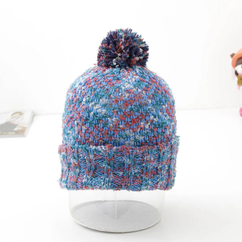 Высокое качество Skullies шапочки унисекс вязаный берет уличная мода флис теплая мягкая зимняя цвет купол пара шапки