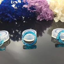 DIY плоское треугольное Кольцо Кулон DIY силиконовая высушенная форма цветок ювелирные изделия аксессуары инструменты оборудование полимерные формы