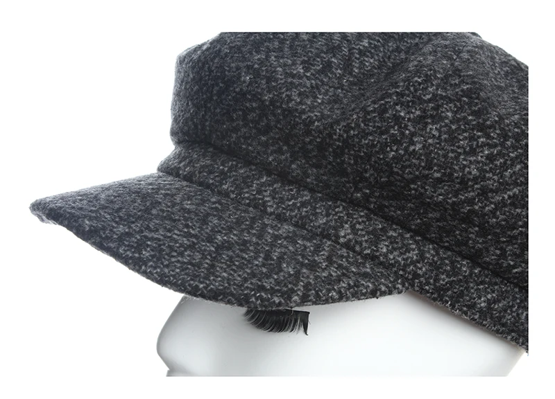 HW бутик Newsboy шапки мозаика решетки плоские шапки для мужчин и женщин теплые зимние Восьмиугольные шапки для мужчин и женщин Gatsby Retr