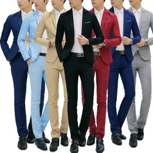 Костюм брюки рубашка костюм/ Осенняя мужская мода костюм/мужская деловая Повседневная куртка+ рубашка+ брюки