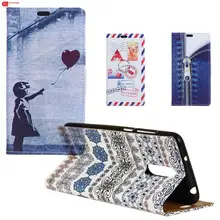 Кошелек чехол для VodaFone Смарт N9 мультфильм карты искусственная кожа флип чехол для VodaFone Смарт N9 Lite телефона крышка