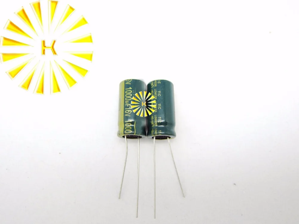 

200pcs X 100% New 1000UF 16V 10X20 LOW ESR Aluminum Electrolytic Capacitor