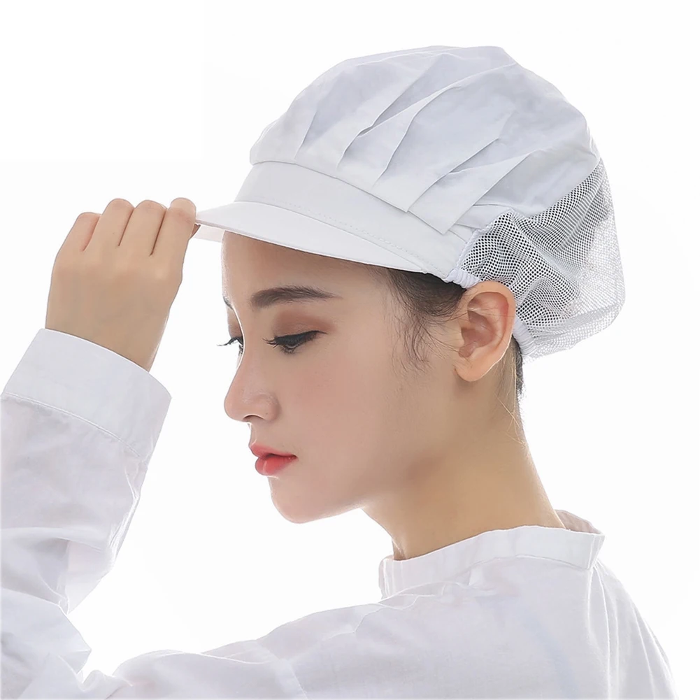 

Kitchen Factory Restaurant Work Wear Catering Cook Cafe Workshop Accessories Bread Elastic Dustprooof Chef Hat Adjustable Baker