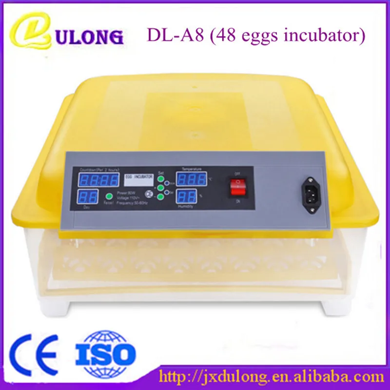 

High quality automatic poultry egg incubator for 48 chicken eggs