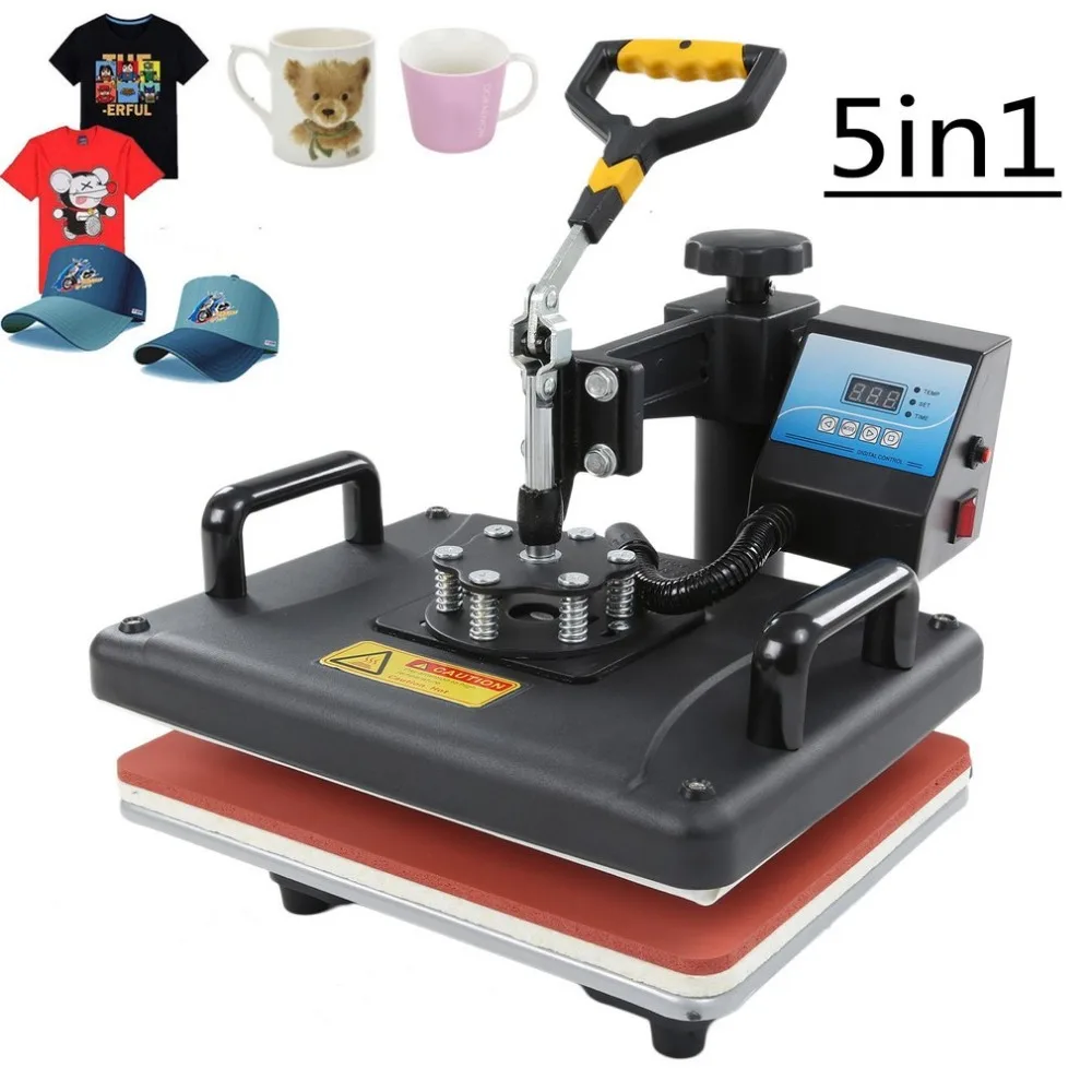 

MK-HT-06 30*38cm High Quality Digital Heat Press Machine 5-in-1 Combo Multifunctional Transfer Sublimation UK Plug 220V