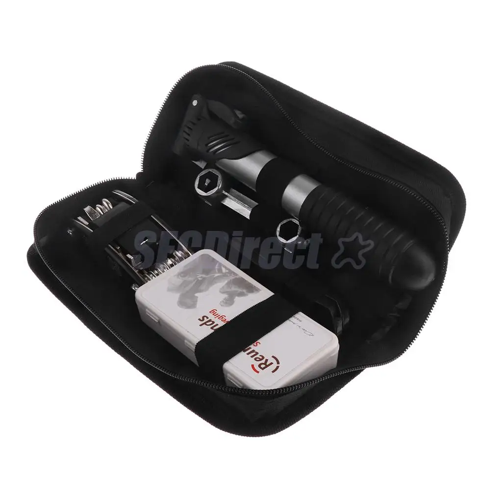 Multi Function Bike Repair Tools Kit, Giwil Bicycle Tire Pumps & Glueless Puncture Repaire Kit Mini Pump Wrench