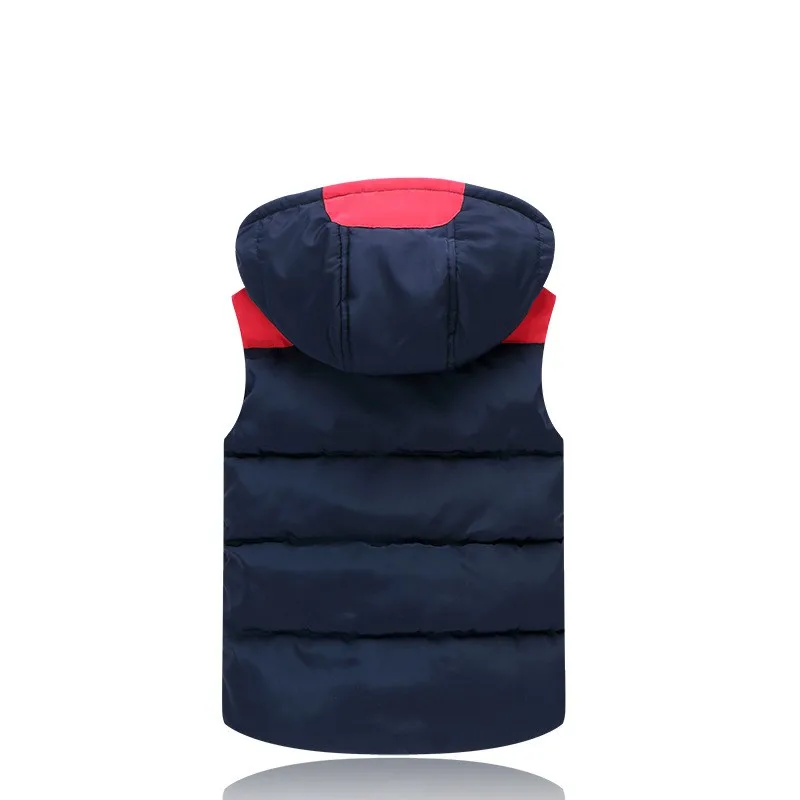 CROAL CHERIE Baby Girls Clothes Warm Cotton Winter Boys Vest Fashion Hooded Russian Fleece Children Outerwear & Coats Vest Kids  (8)