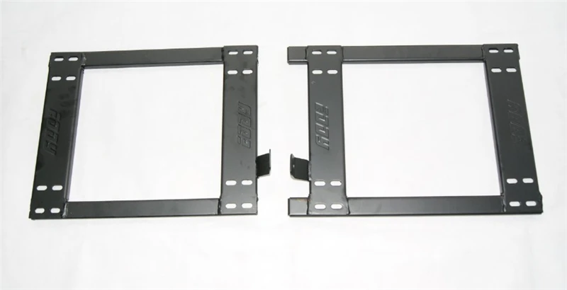 

A Pair L&R Universal EDDY Racing Seats Auto Replace Parts Stainless Iron Strength Seat Brackets Seat Base Mounting