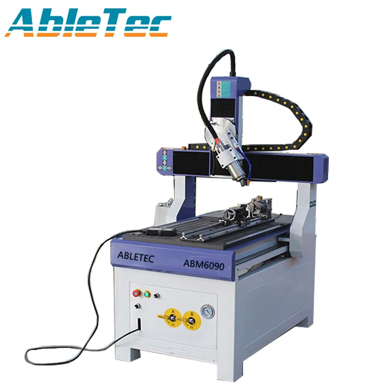 

Jinan AbleTec small size wood engraving 3d 4 axis cnc router machine ABM6090