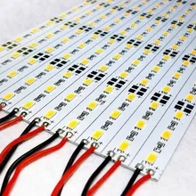 6/10/20 штук 50 см жесткий адвокатского сословия СИД светильник 12V 0,5 m 36 led SMD 5630/5730 Алюминий сплава прокладки СИД светильник 1450-1800LM