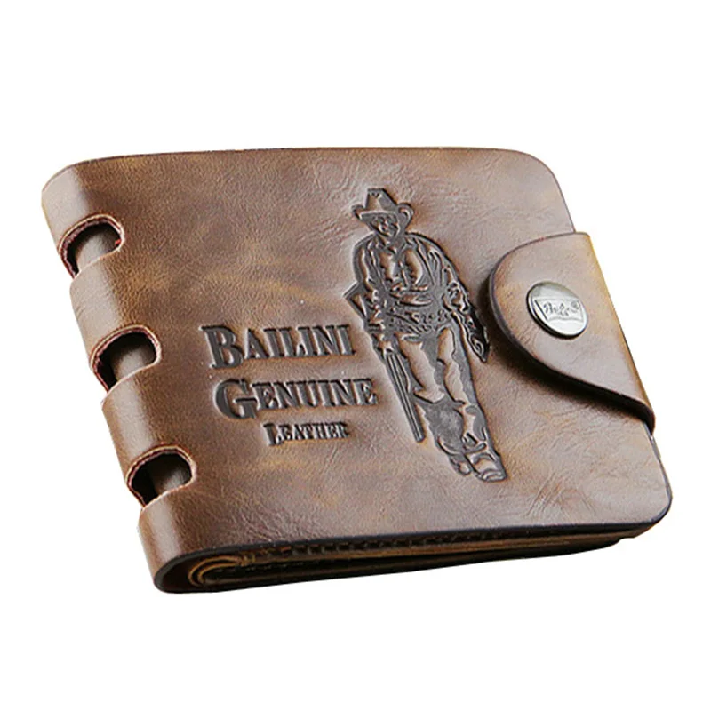 Sale Luxury Small Clutch Designer Famous Brand Short Men Wallet Male
