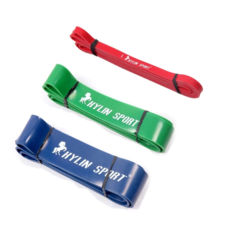 

Set of 3 Fitness Equipment Loop Pull Up Fitness Yoga Resistance Bands Rubber Expander Band