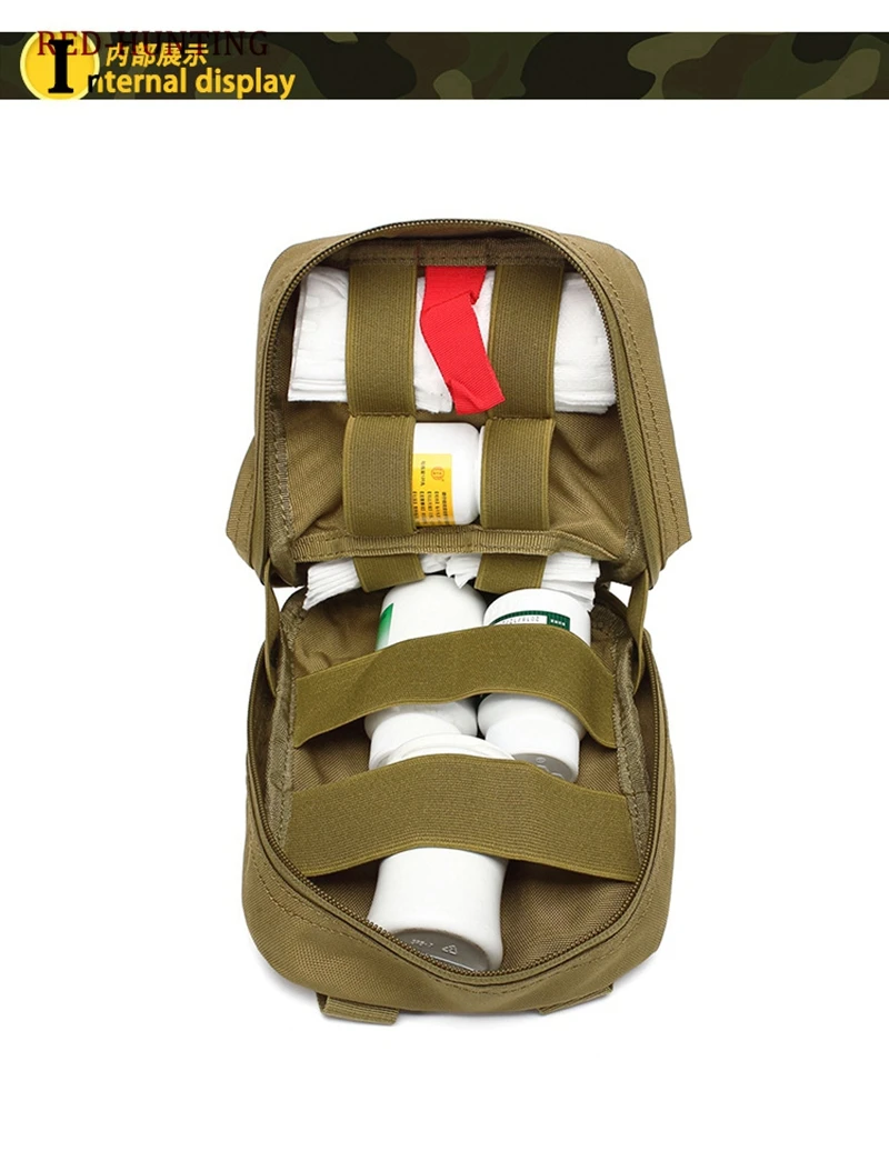 Outdoor Travel Hunting Utility Tactical Medical First Aid Kit Bag Molle Medical EMT Cover Outdoor Emergency Military Package