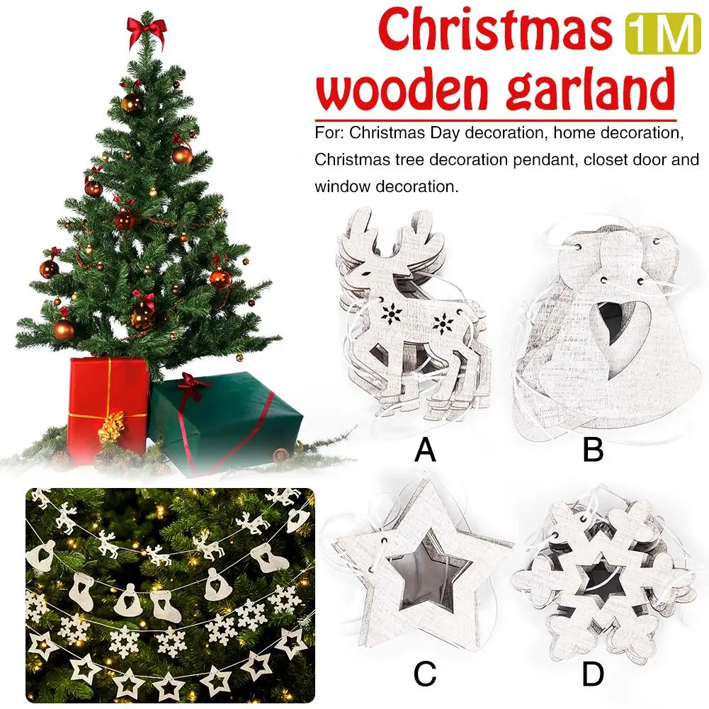 christmas garland pendants christmas tree cutouts decorationsanta claus smowman hanging christmas decoration supplies in pendant drop ornaments from home - Garland For Christmas Tree christmas garland pendants christmas tree cutouts decorationsanta claus smowman hanging christmas decoration supplies in pendant drop ornaments from home - Garland For Christmas Tree