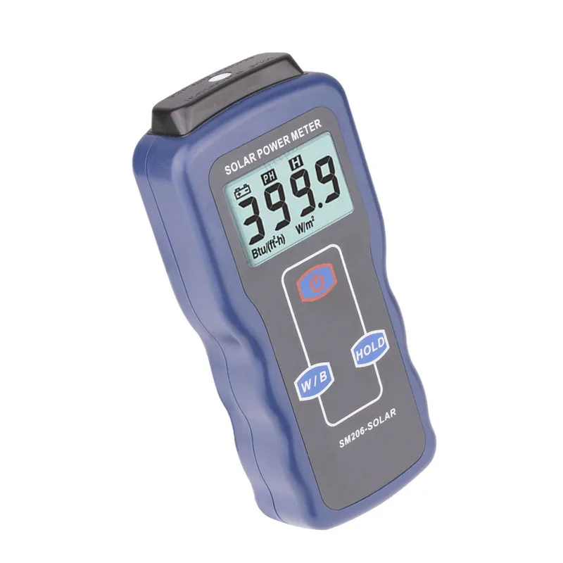 US $58.87 SM206 Solar Power Meters Light Meter Mini Solar Lipo Charger Board Solar Radiation Tester 0119999 Solar Lux Power Meter