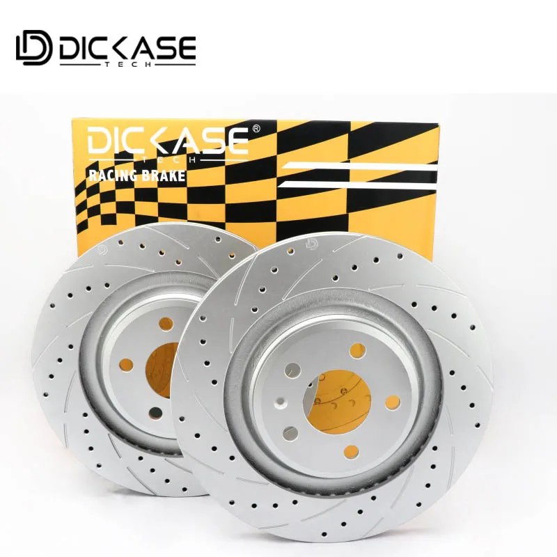 Original replacement 330*24mm drilled and slotted disc with brake pad for bmw f10