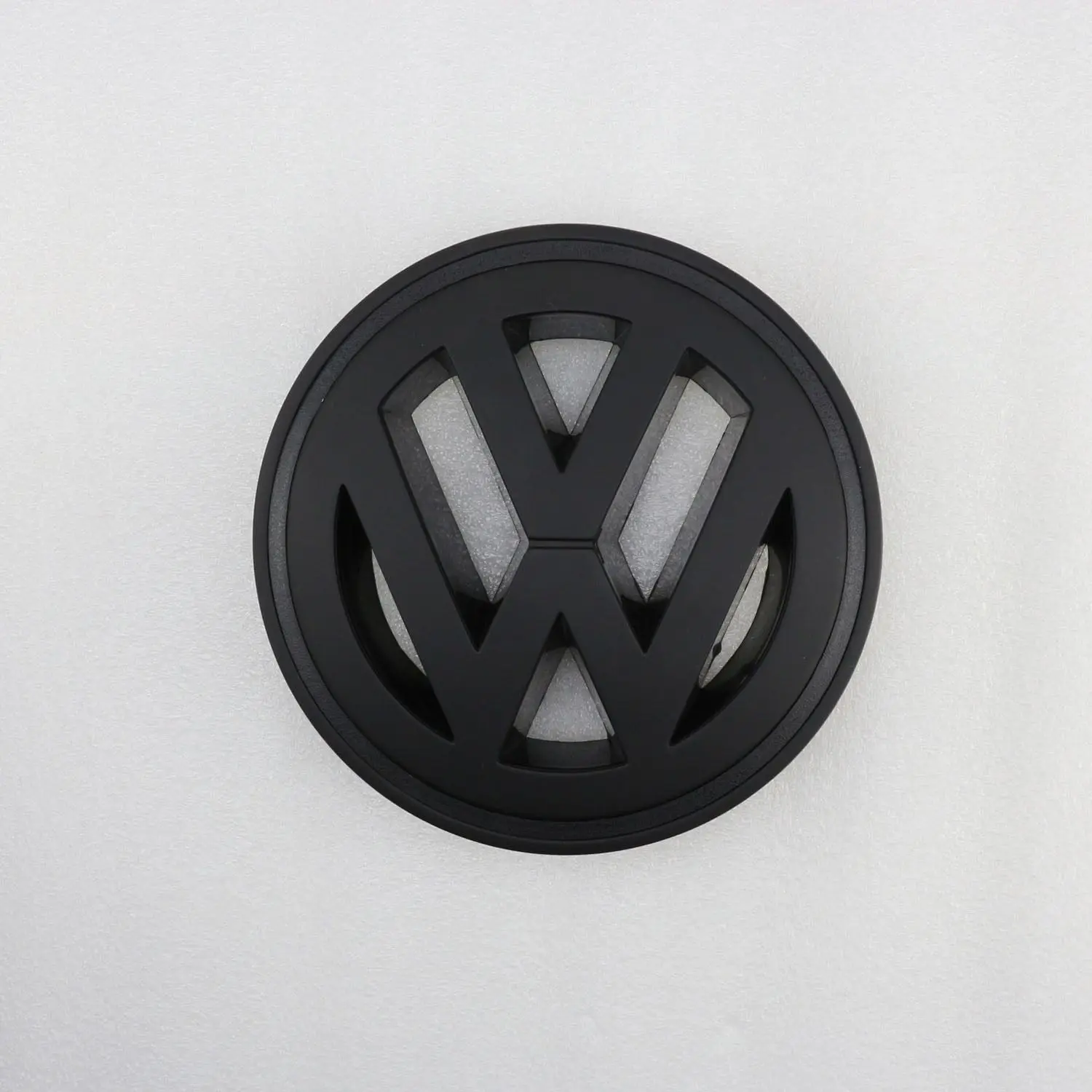 Matt Black VW Front Grille Emblem Badge Replacement Fit For VW Passat