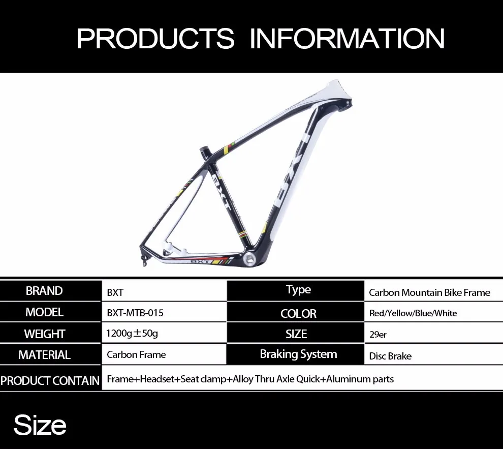 Excellent BXT 2018 Full carbon mountain bike 29er frame 3K weave bicicletas mountain bike 29 bicycles carbon mtb frame 135*9mm and 142*12m 1 Excellent BXT 2018 Full carbon mountain bike 29er frame 3K weave bicicletas mountain bike 29 bicycles carbon mtb frame 135*9mm and 142*12m 1