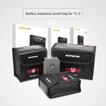 

DJI Mavic 2 Pro Drone Battery Bag Protective Case Storage Fire-proof Safe Box for Dji Mavic Pro 2 zoom Accessories