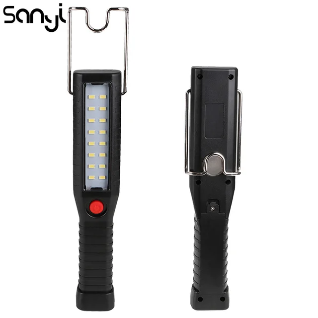 Sanyi 16 Led Work Lights Hanging Hook Tent Lamp Magnetic Sanyi 16 Led Work Lights Hanging Hook Tent Lamp Magnetic Rechargeable Portable For Car Repairing Camping Emergency