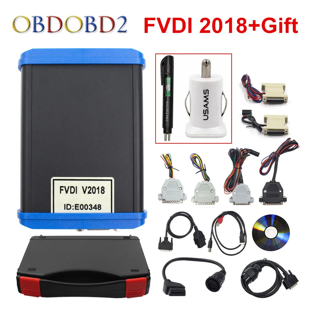 Оригинальный FVDI 2018 полный (включая 18 программное обеспечение) ABRITES Commander без
