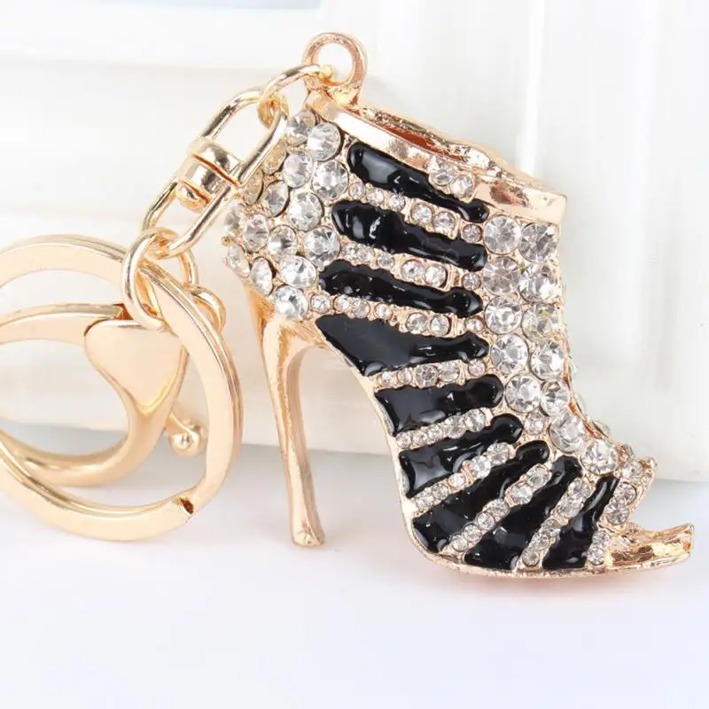 Buy Wholesale Crystal High Heel Keychains Rhinestone