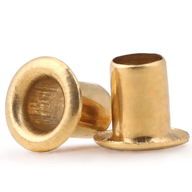 1000pcs M1.5 Gb876 Brand New Copper Hollow Rivet Tubular Rivets Circuit