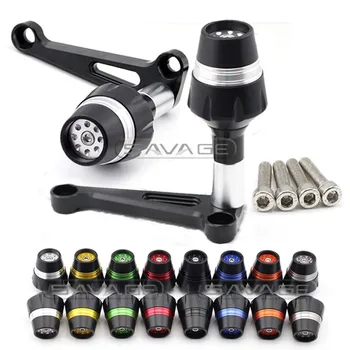 

For YAMAHA V-MAX 1700 2009 2010 2011 2012 2013 2014 Motorcycle Frame Sliders Crash Protector Bobbins Falling Protection 8 colors