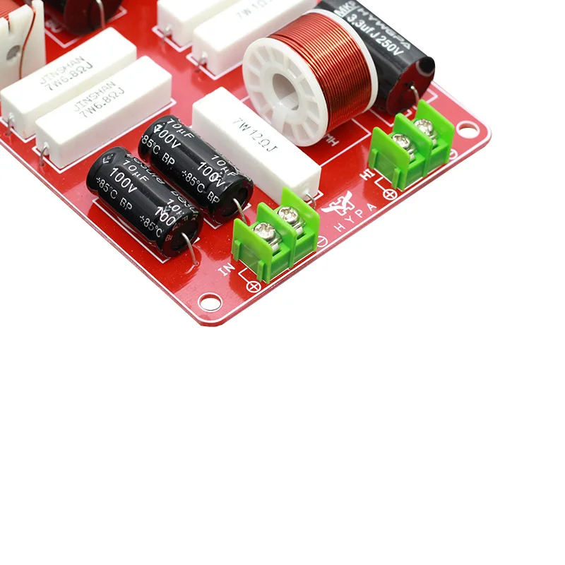 1 шт. HIFI 3 способа двойной два супер бас сабвуфер кроссовер частоты ...