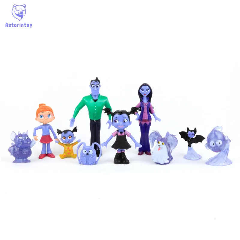 Moive Vampirina The Vamp Junior Girl фигурка героя игрушки 10 шт./партия с мешком opp