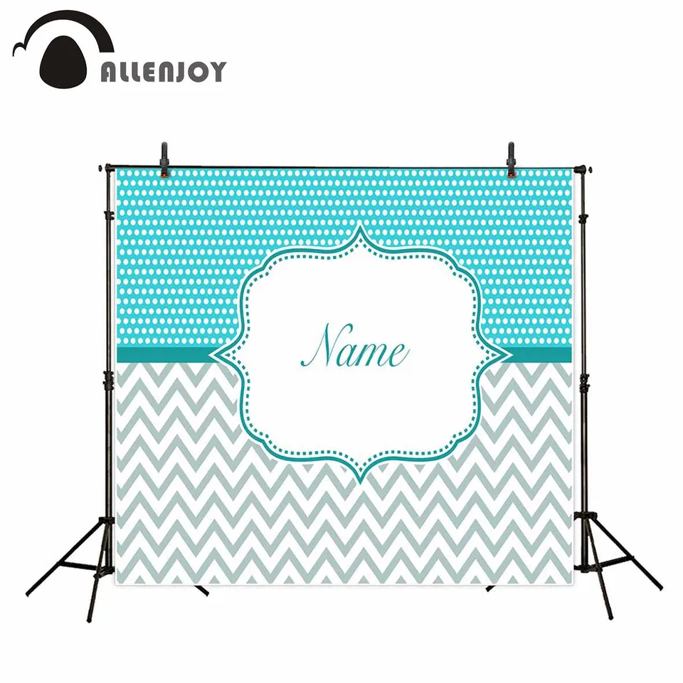 Allenjoy Nuovi Arrivi Fotografia Di Sfondo Classico Macchie Linea Di Nome Personalizzato Battesimo Doccia Design Originale Fondali Fotografia Sfondo Aliexpress