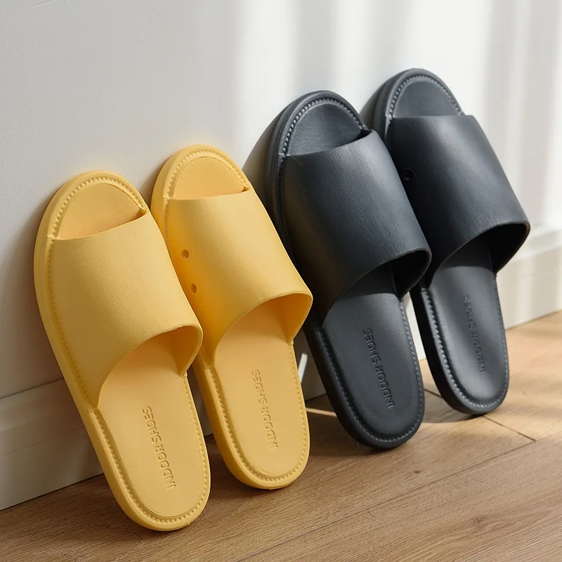 

Suihyung Women Slippers 2019 New Summer Beach Shoes Soft Bottom Flip Flops Woman Man Indoor Shoes Anti-slip Bathroom Slippers