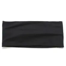 SZ-LGFM-" Женский широкий йога танец Спорт повязка для волос эластичная Тюрбан