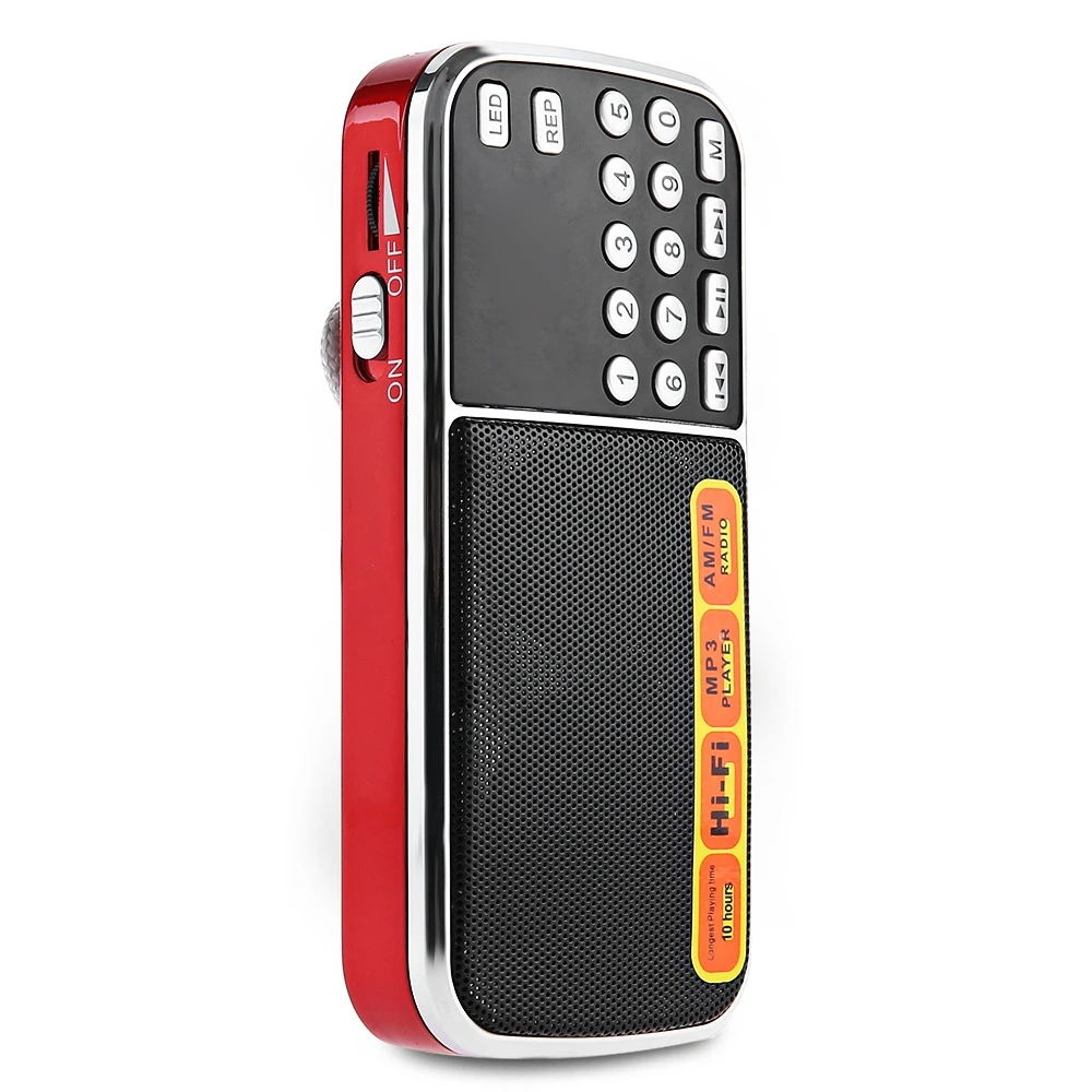 JINSERTA L 088AM Dual band rechargeable portable mini pocket digital AM