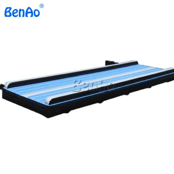 Online GGA02 BENAO Free By Air Shipping +Blower Customized Inflatable Gymnastics Mat Used Inflatable Air Track For Sale