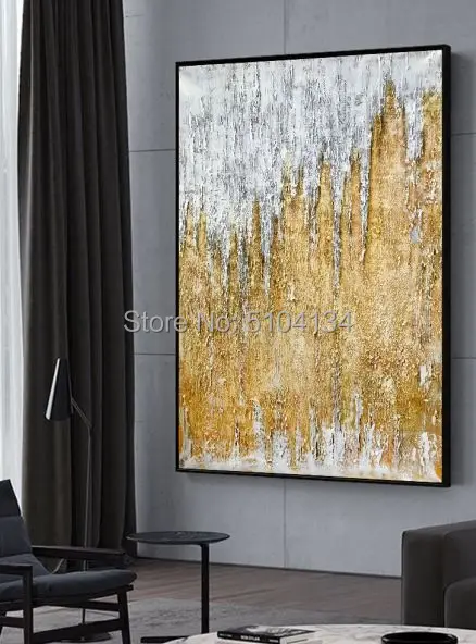 Hot art Hand painted Abstract gold Oil Paintings Abstract gold canvas Oil Painting wall painting for Living Room home Decoration Hot art Hand painted Abstract gold Oil Paintings Abstract gold canvas Oil Painting wall painting for Living Room home Decoration